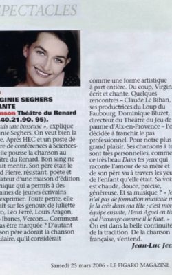 Le Figaro Magazine - 25 mars 2006